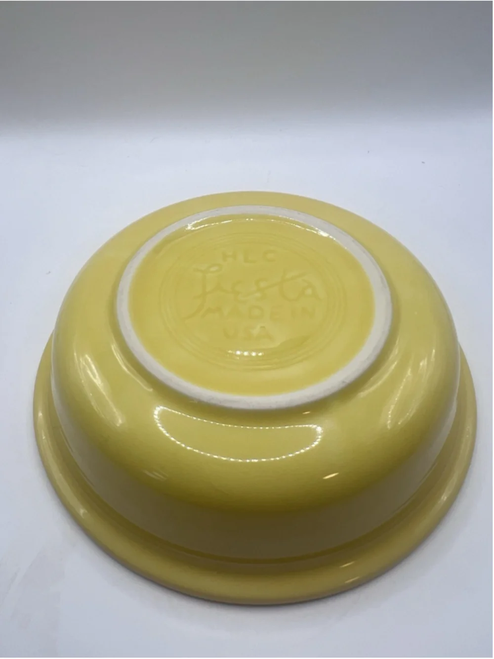 Fiestaware Sunflower Yellow Bowl Ceramic Stoneware Soup Cereal Salad 6 3/4”